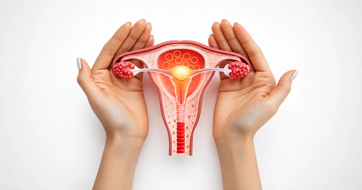 Indian woman consulting a gynaecologist about PCOS symptoms, diagnosis and hormonal health